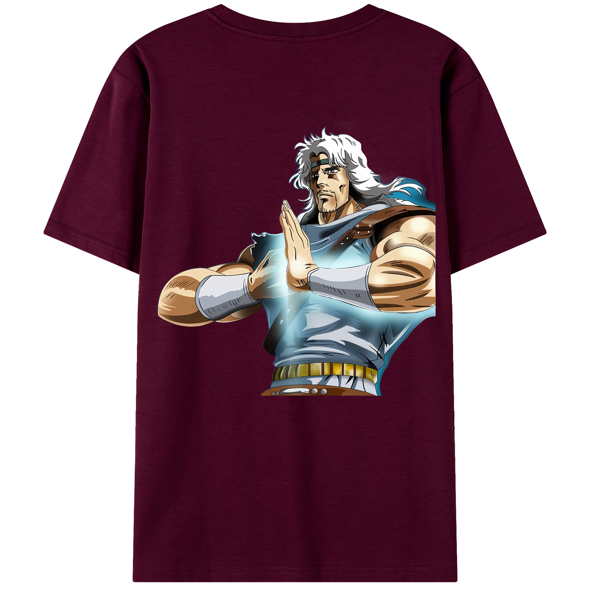 （画像用） 北斗の拳 Fist of the North Star レディース半袖Tシャツ(バックプリント)